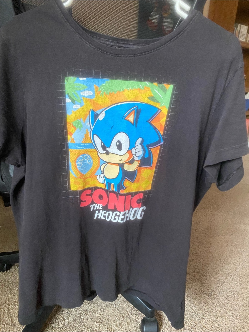Tee Turtle Sonic the Hedgehog Shirt Womens XL